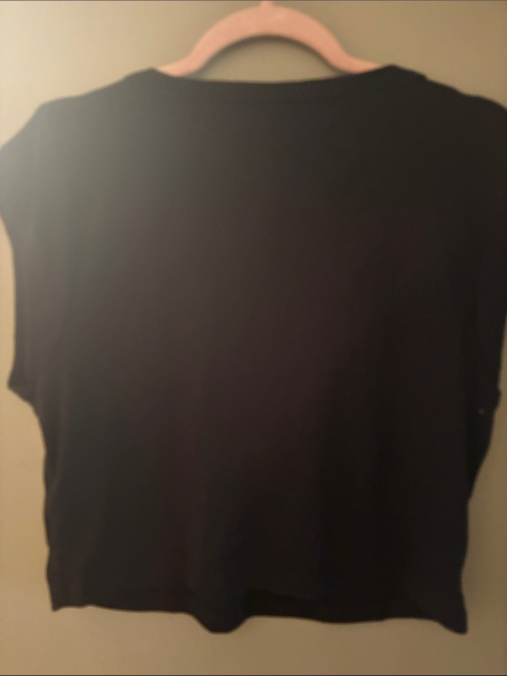 True Religion Black Tee with Red Script & Blue Accents - Picture 4 of 4